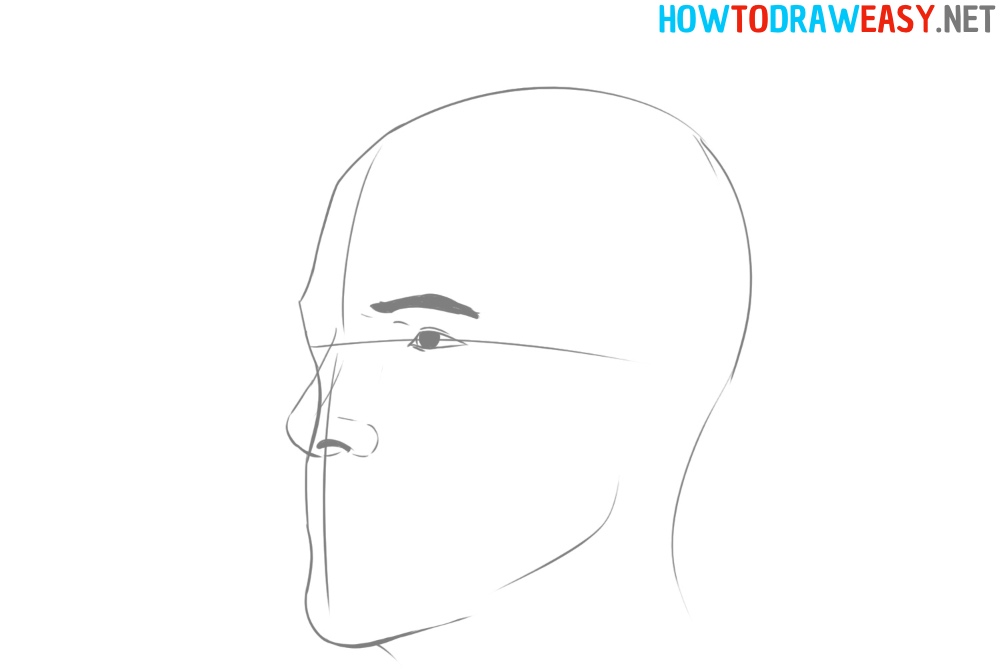 Batman Face Sketch