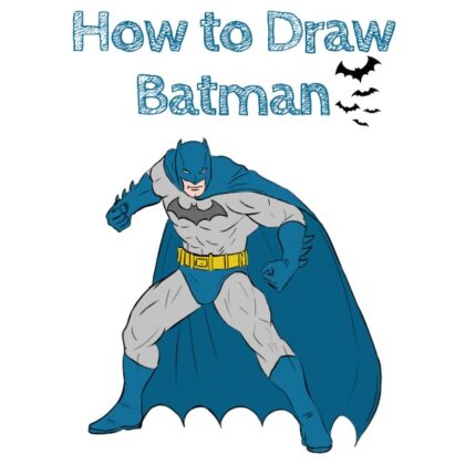 Batman How to Draw