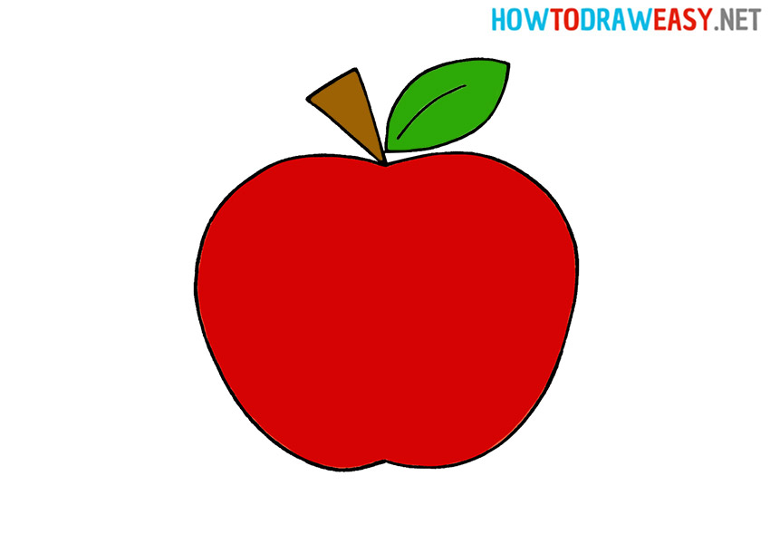 Cartoon Apple