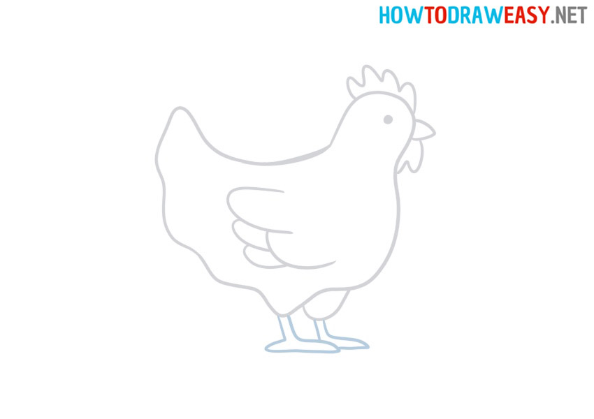 Cartoon Hen Chicken