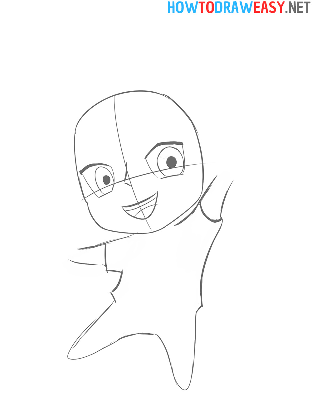 Chibi Face Sketch