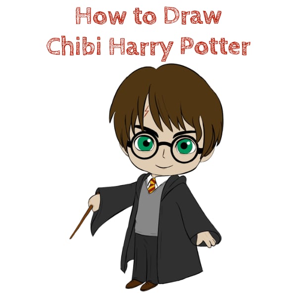 How to Draw Chibi Harry Potter