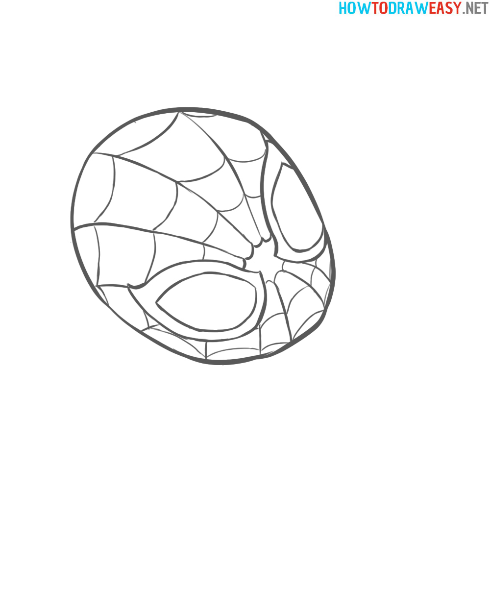 Chibi_Face_Drawing_Spider_Man