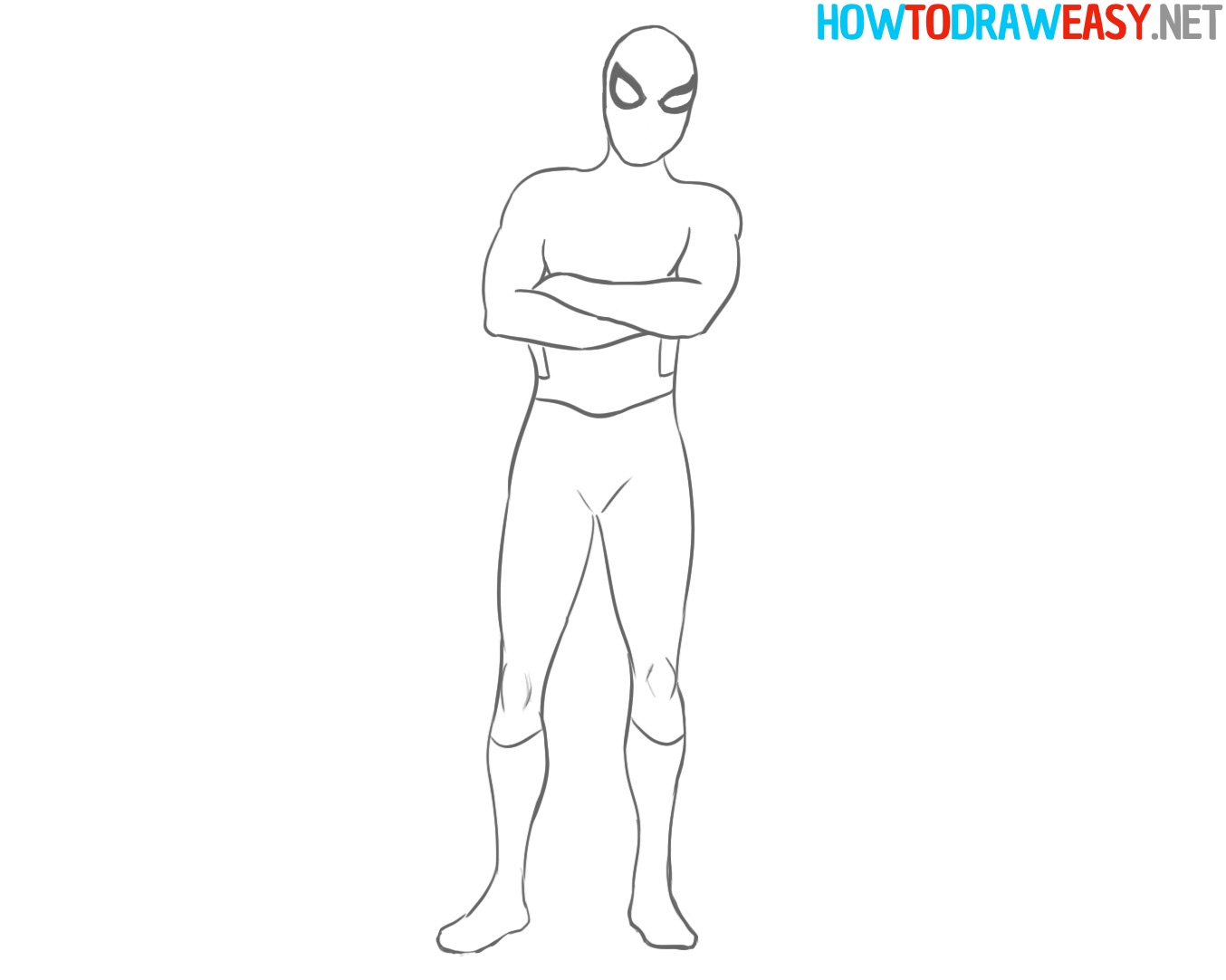 Classic Spider Man Drawing Tutorial