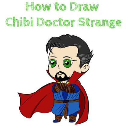 Dr Strange Chibi How to Draw