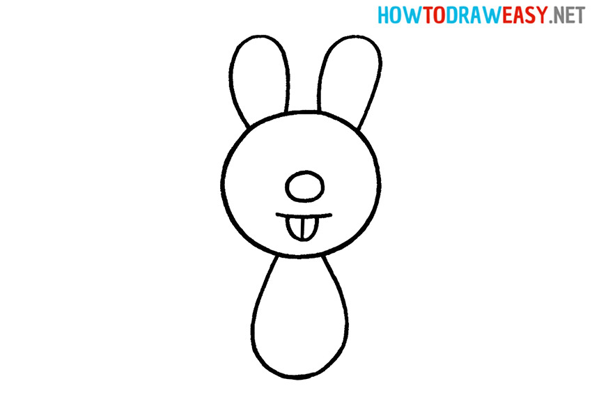 Draw a Hare for Kids