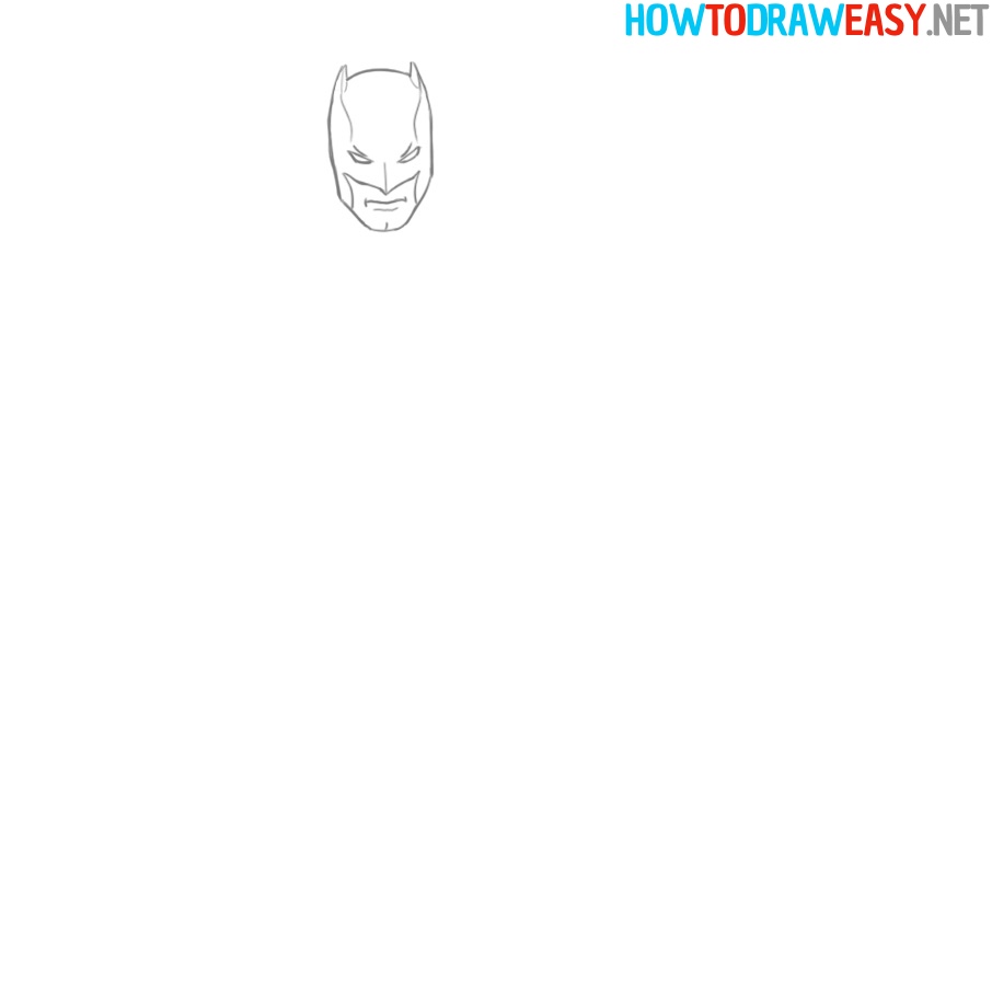 Drawing Tutorial Dark Knight