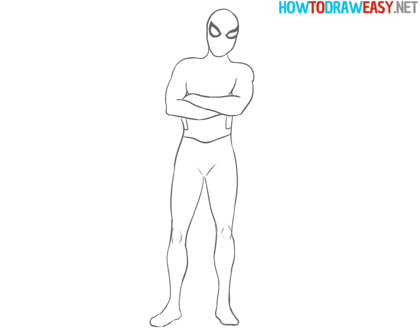 Easy Spider-Man Drawing Tutorial