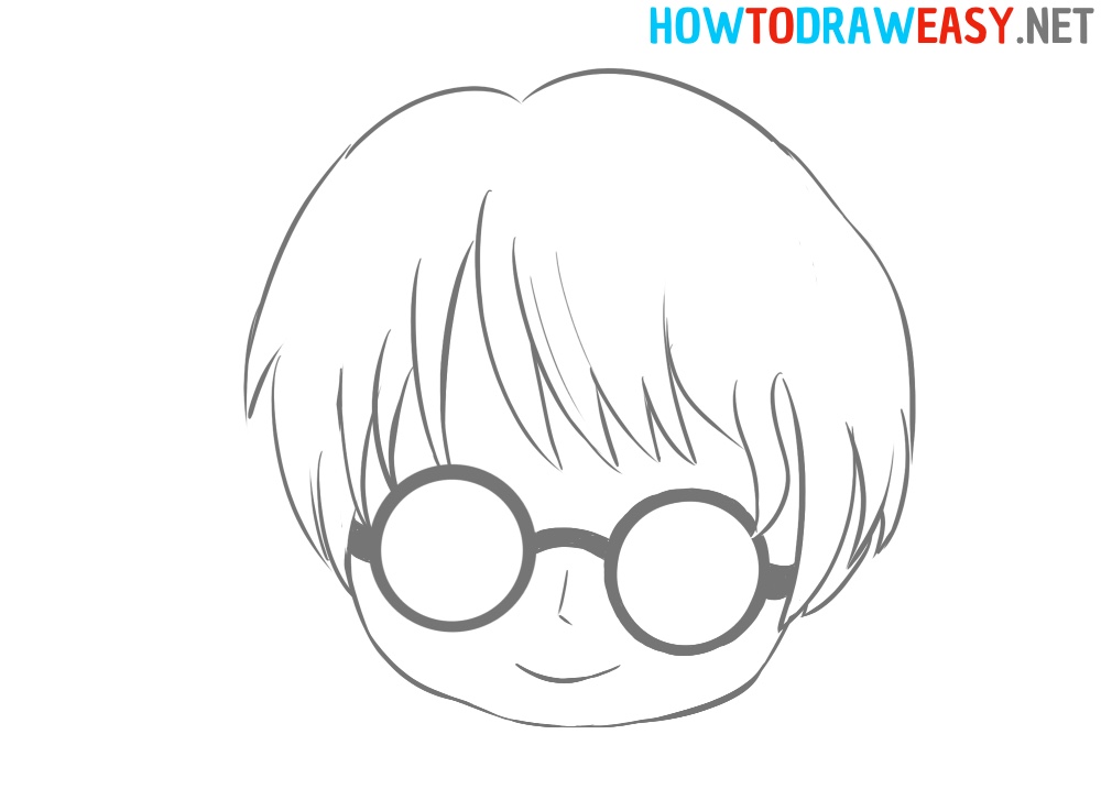 Harry Potter Glasses Drawing