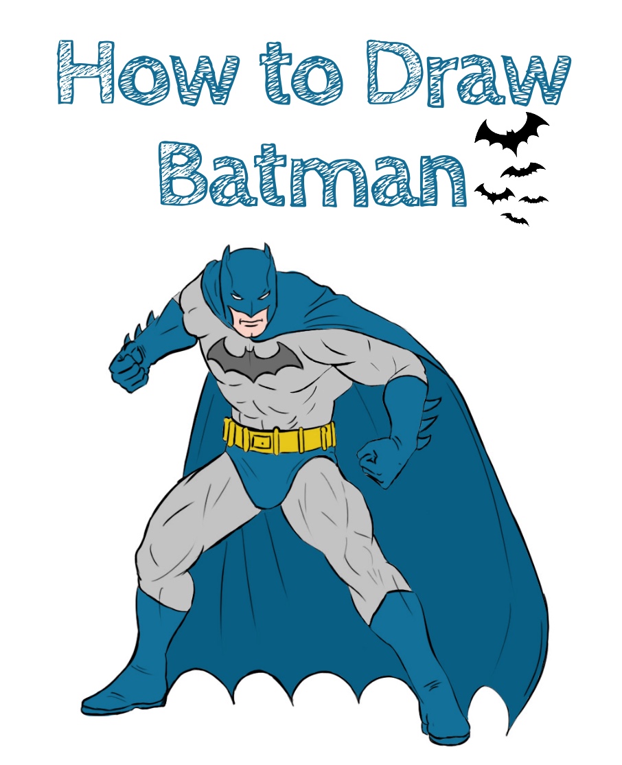 How to Draw Batman for Beginners