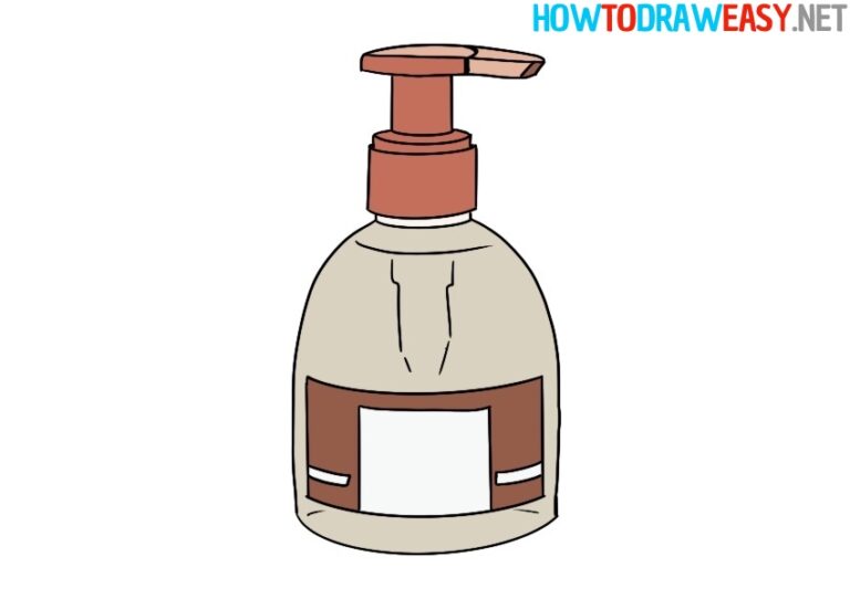 How to Draw Liquid Soap How to Draw Easy
