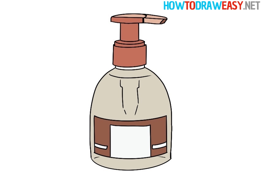 How to Draw Liquid soap