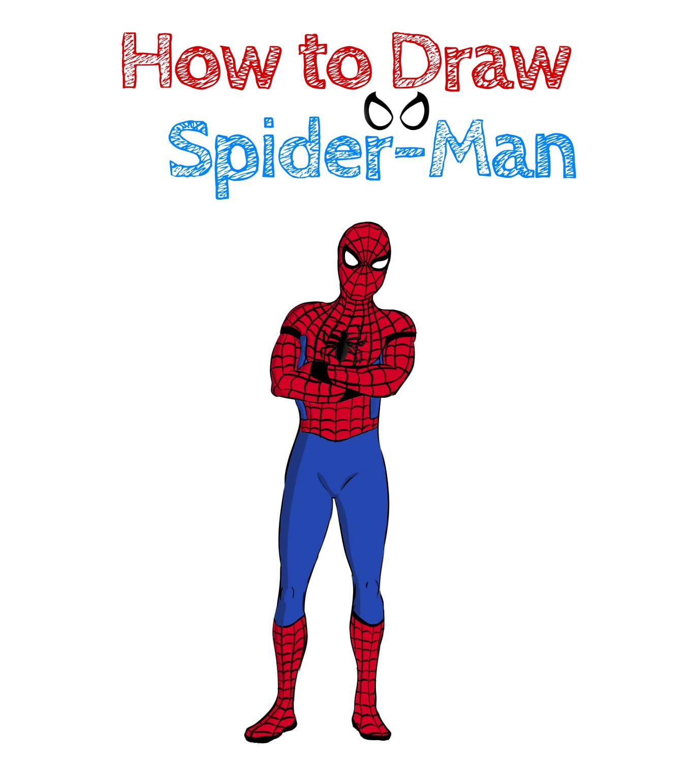 How to Draw Spiderman for Beginners