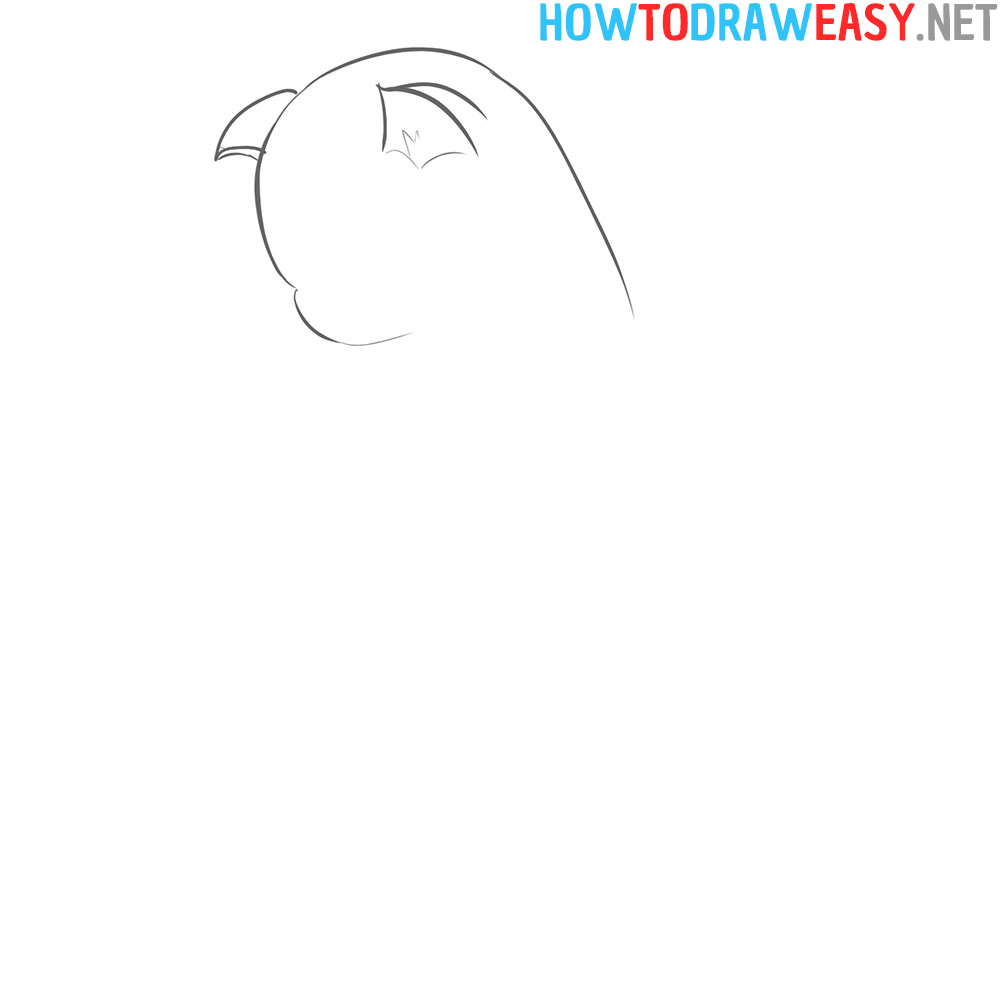 How to Draw a Cat Ears