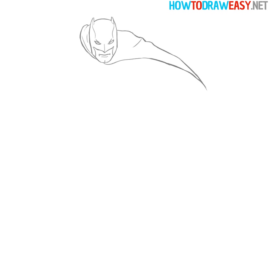How to Drawing Dark Knight