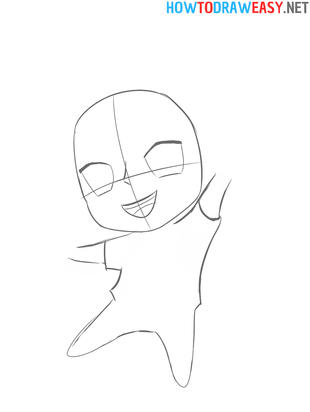 How to Sketch Chibi Body