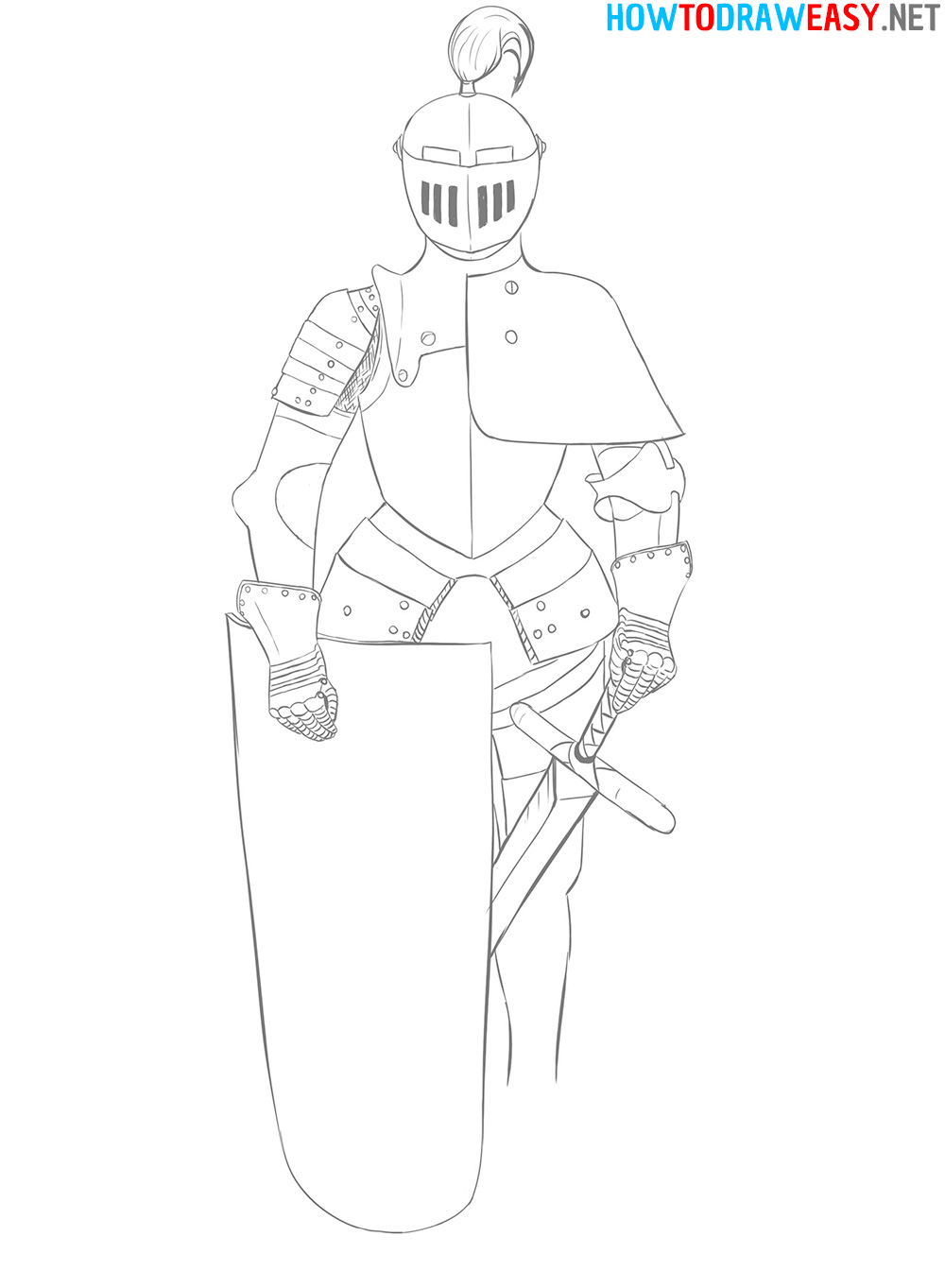 Knight Drawing Tutorial