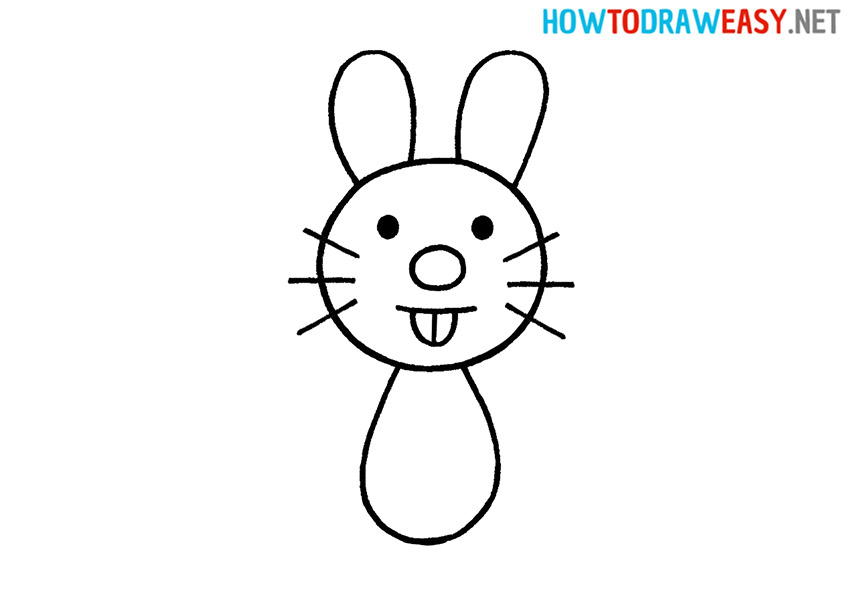 Learn How to Draw a Hare for Kids