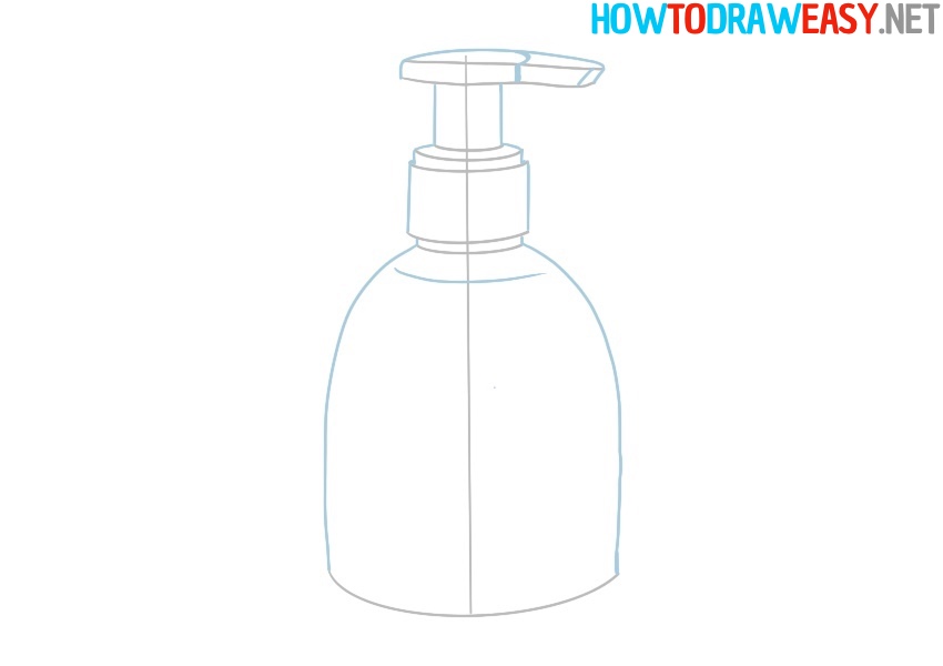 Liquid soap Easy Drawing Tutorial