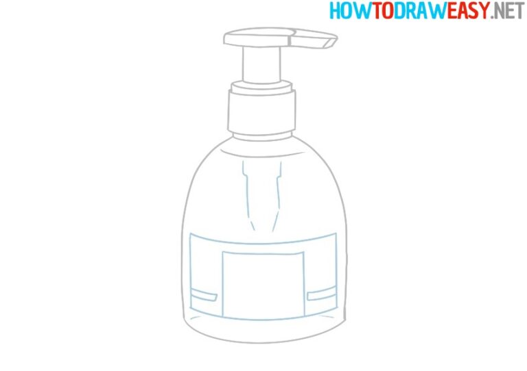How to Draw Liquid Soap How to Draw Easy