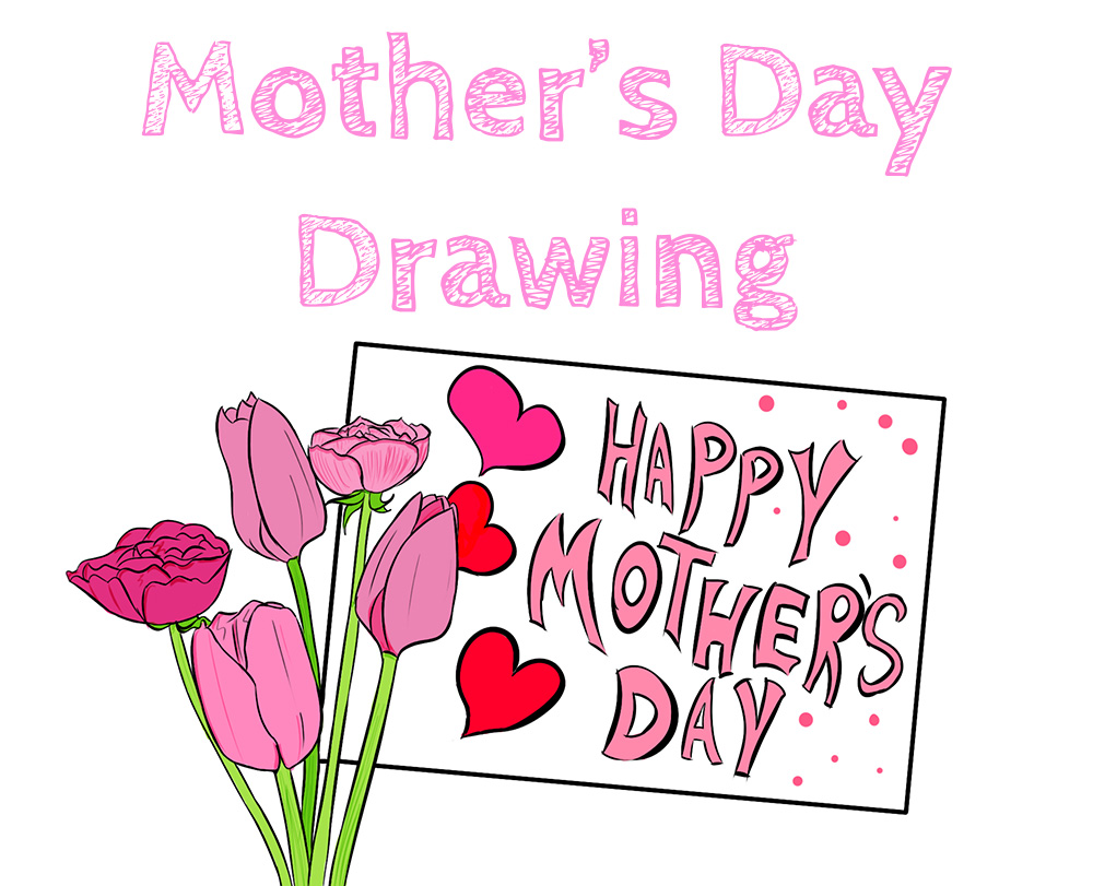 Mothers Day Drawing Easy