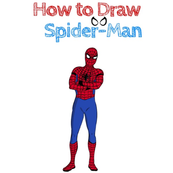 How to Draw Spider-Man Easy