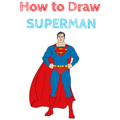 Superman How to Draw