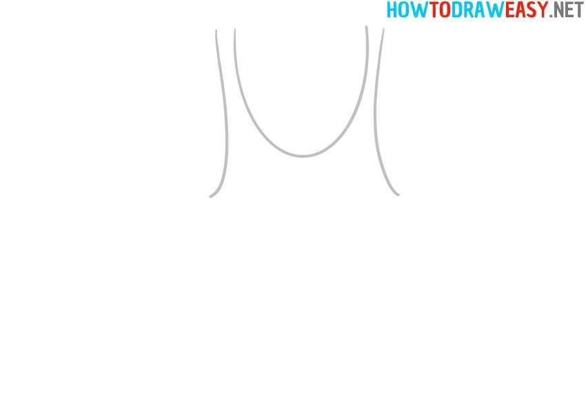 Tank Top Easy Drawing for beginners
