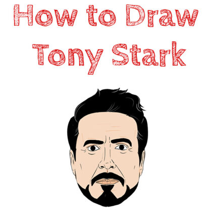 Tony Stark How to Draw