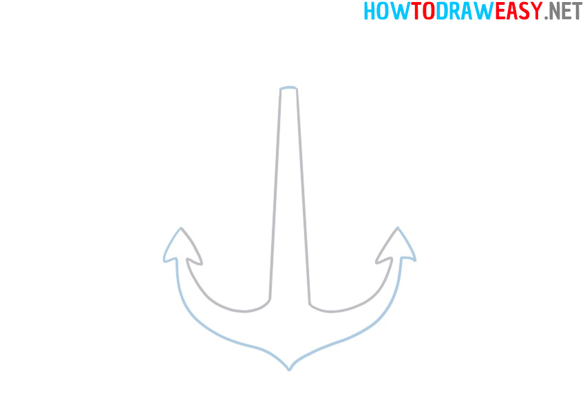 Anchor How to Draw Easy