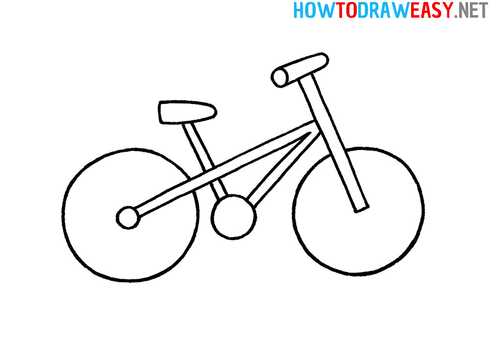 Bike Drawing for Kids