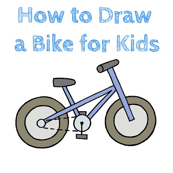 How to Draw a Bike for Kids