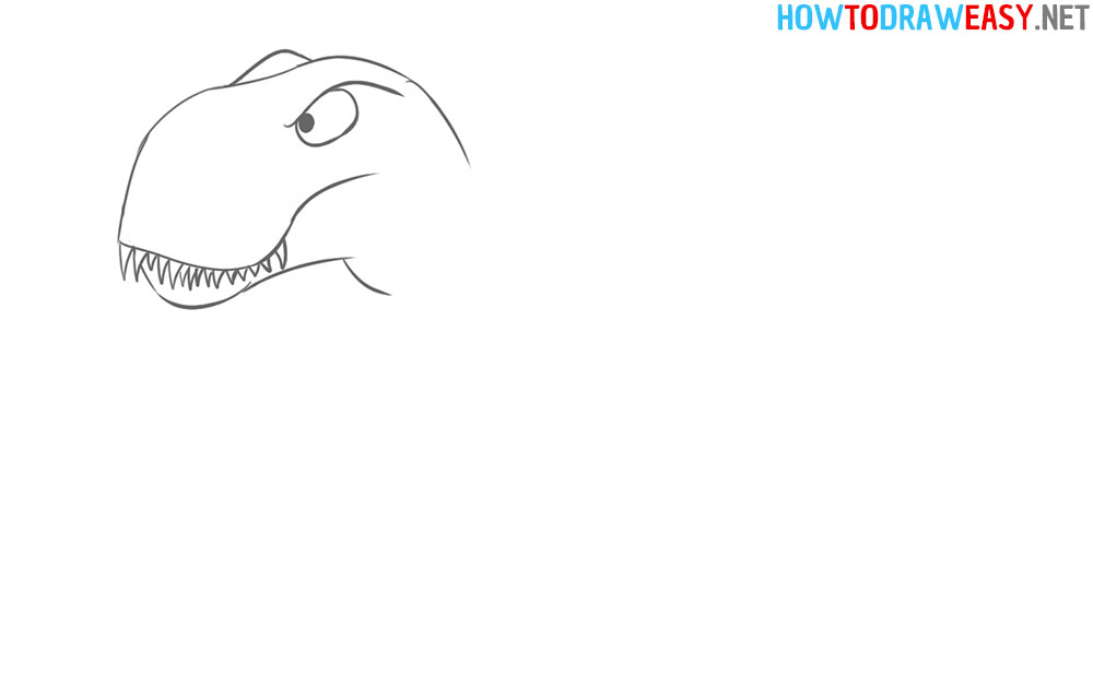 Dinosaur T Rex Drawing
