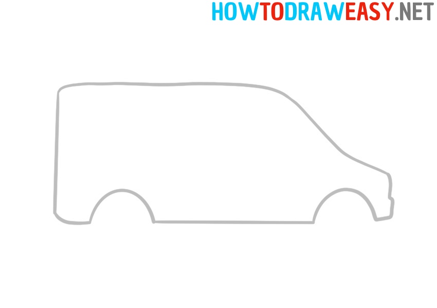 Drawing Guide Minivan Car