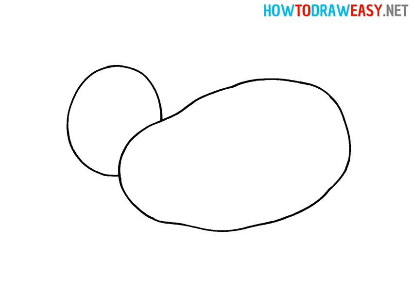 Drawing a Potato for Kids
