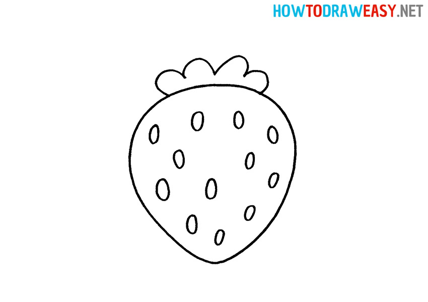 Drawing a Strawberry