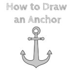 How to Draw an Anchor Easy