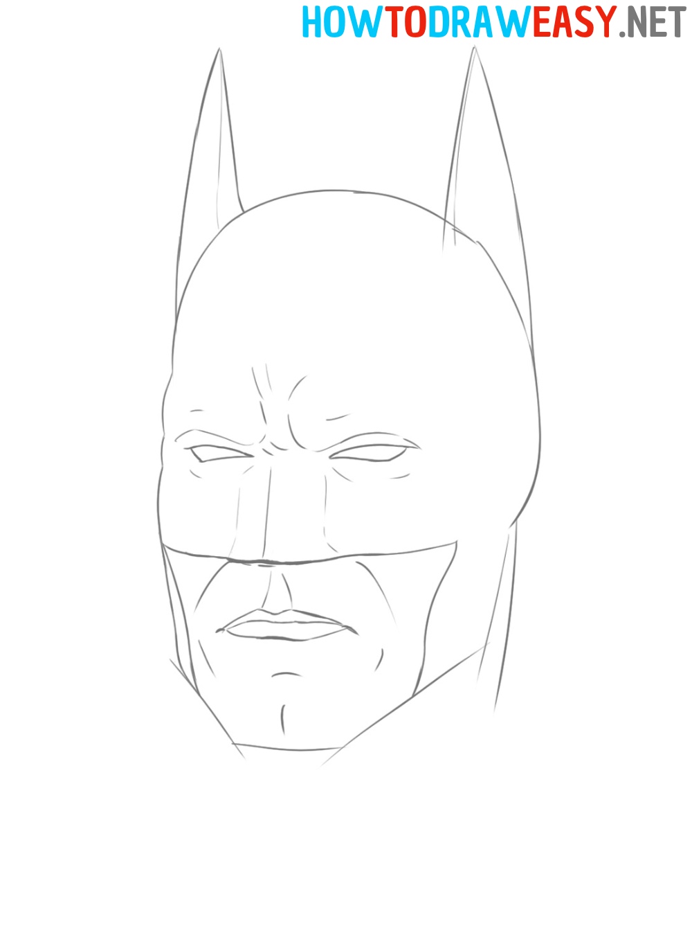 Easy Drawing Batman for Beginners