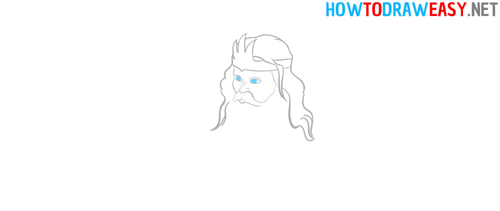Greek God Drawing