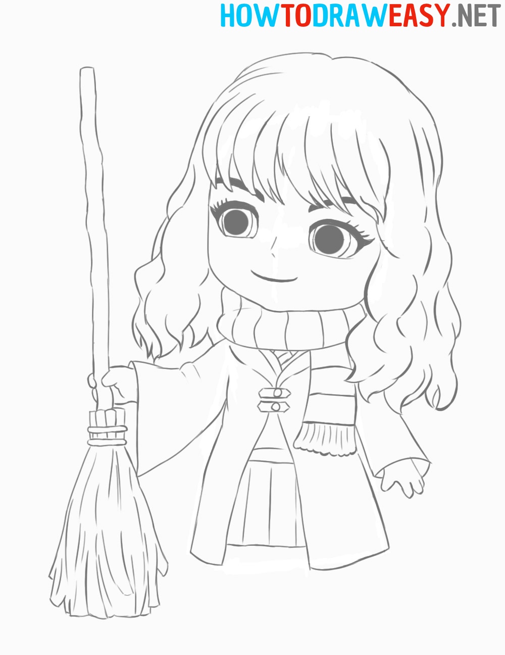 Hermione Granger How to Draw