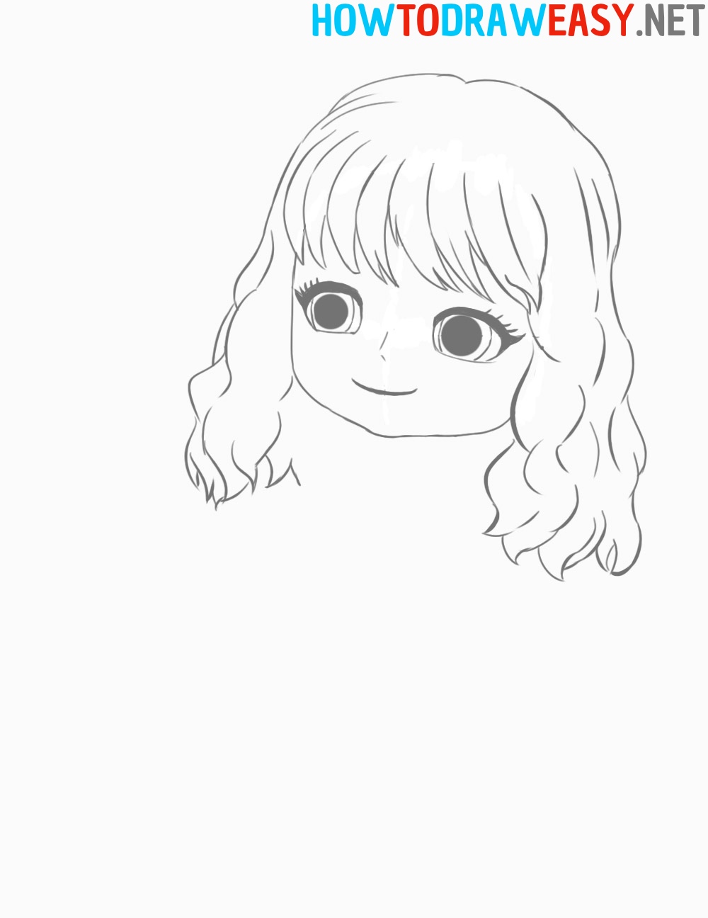 Hermione Granger Simple Drawing