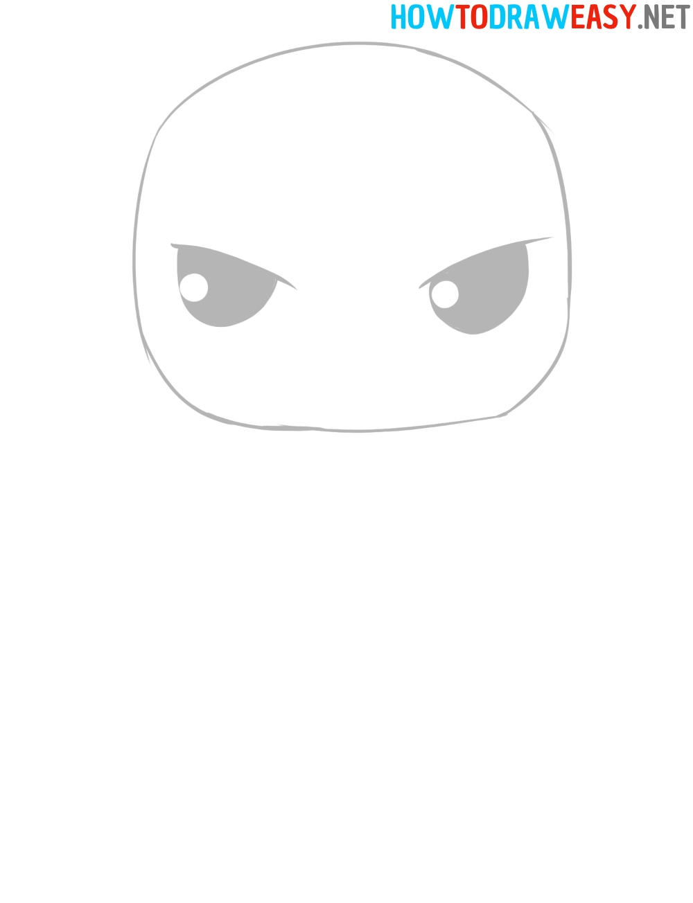 How to Draw Chibi Vulture Easy