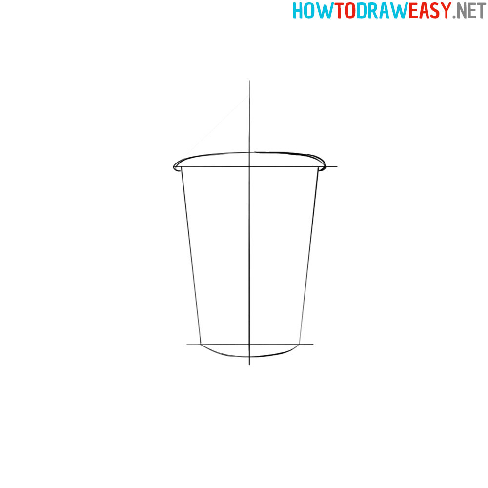 How to Draw Easy Coffee Cup