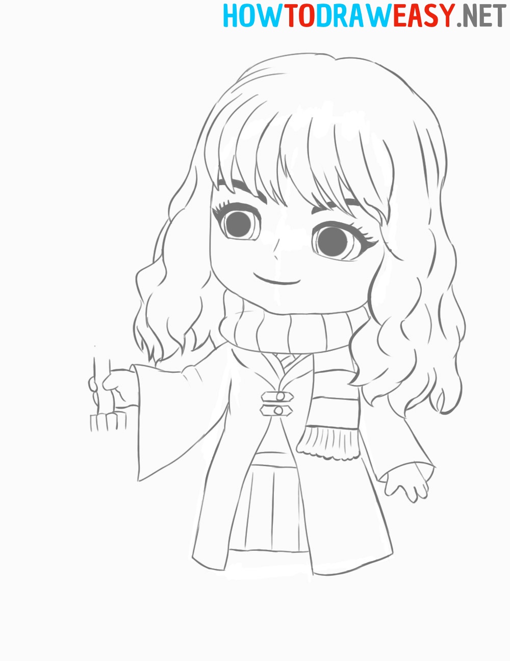 How to Draw Easy Hermione Granger
