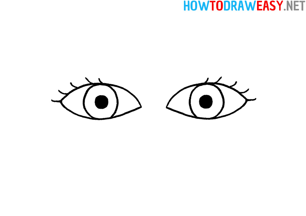 How to Draw a Winking Eye - Easy Drawing Art-sonthuy.vn