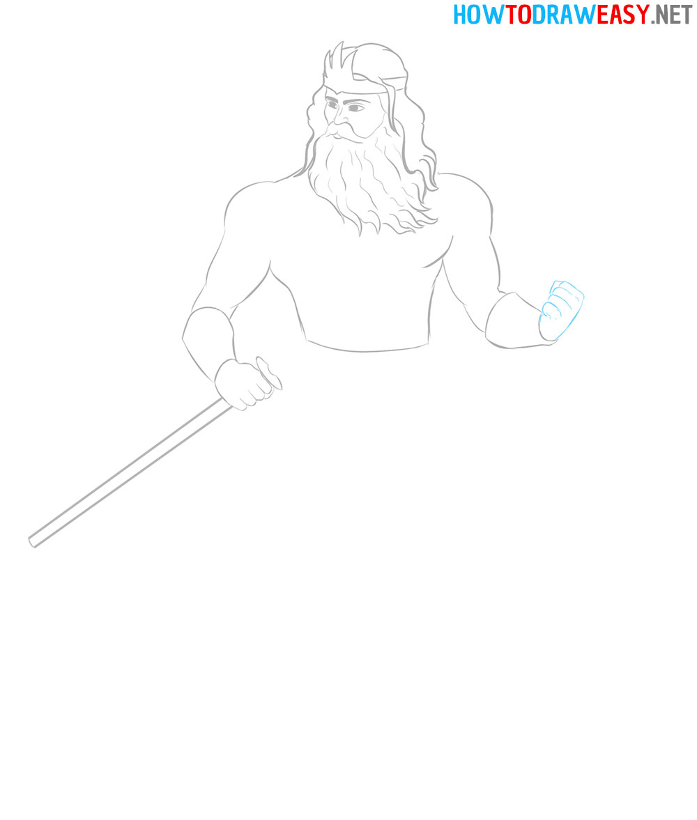 How to Draw Poseidon Garment