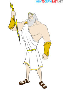 How to Draw Zeus - How to Draw Easy