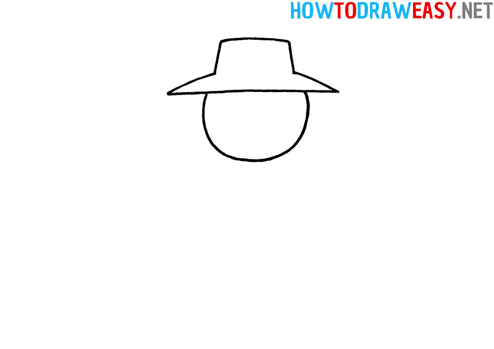 How to Draw Zorro Simple