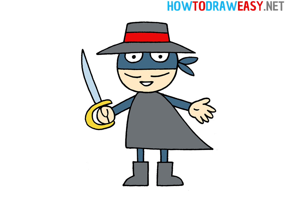 How to Draw Zorro