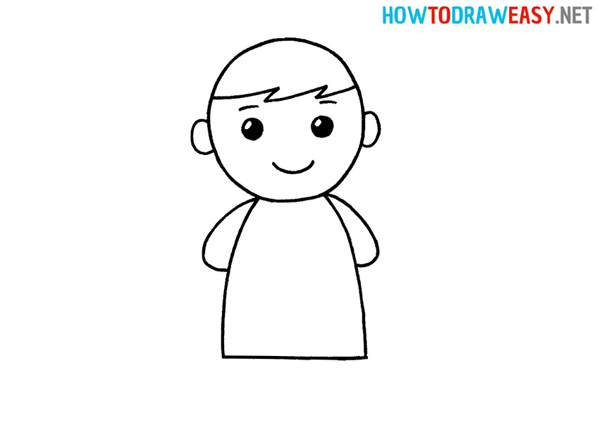 How to Draw a Boy Simple